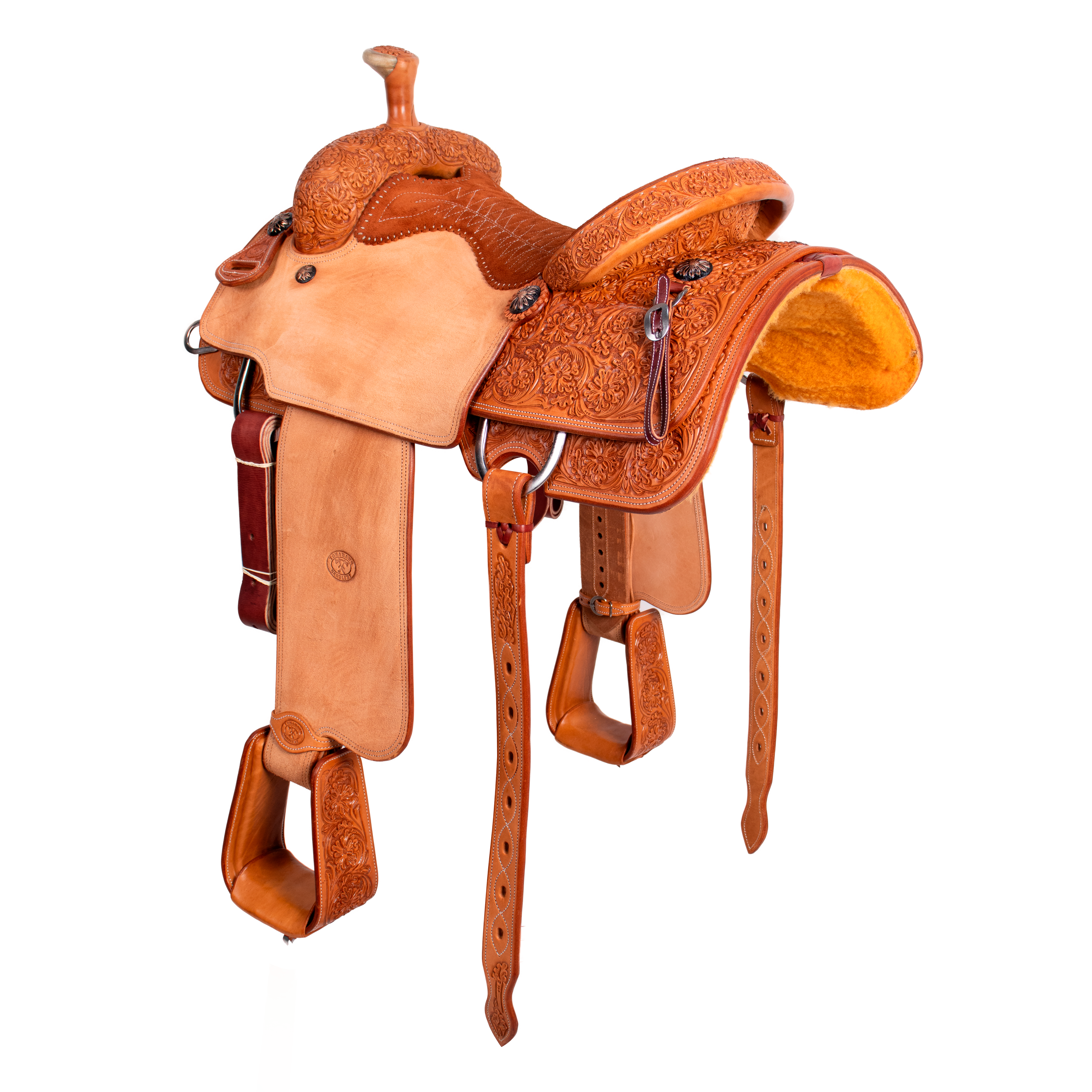 Saddle 15.5 MTM  3/4 Tooled